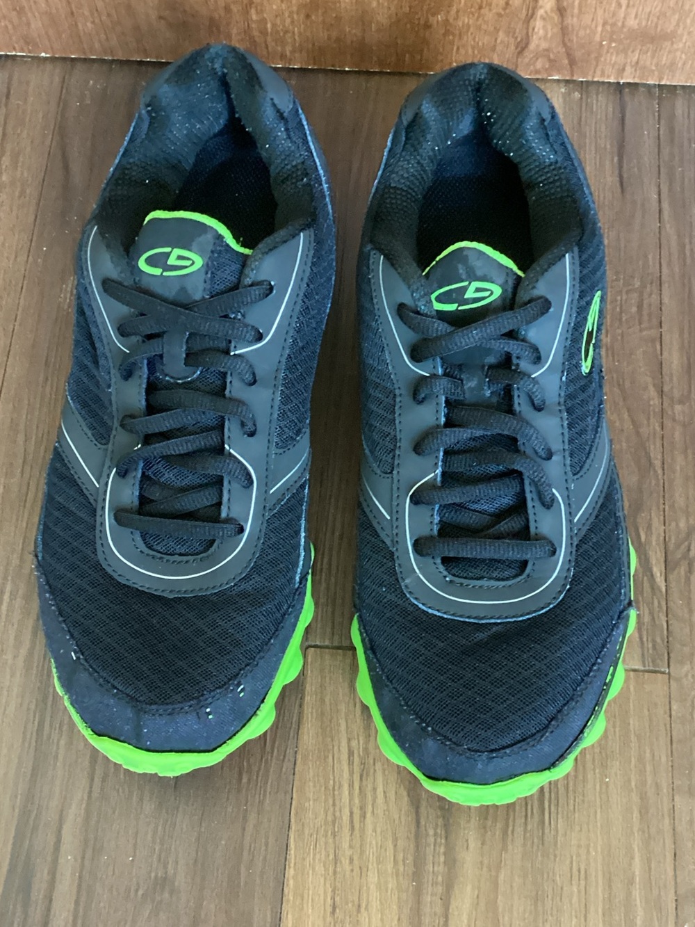 Champion C9 Motivate ll Athletic Sneakers Neon Green Accents M11 # F16794075